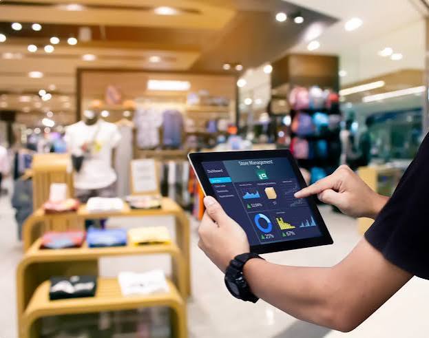 Retail analytics on a tablet